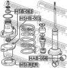 FEBEST HSB-063 Spacer Bush, shock absorber